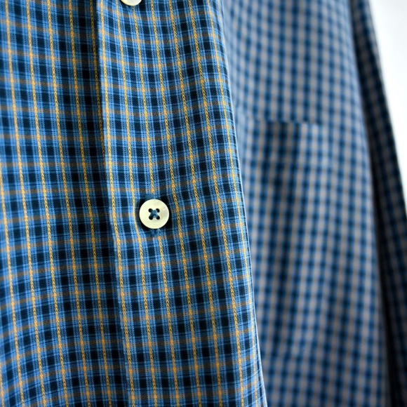 *Moved to @Foxtail90* BUGATCHI Checkered Button Down - Picture 4 of 8